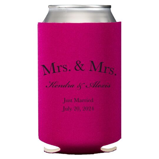 Mrs & Mrs Arched Collapsible Huggers